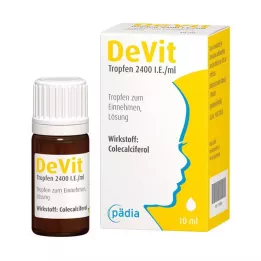 DEVIT Tilgad 2400 IU/ml Suukaudsed tilgad, 10 ml