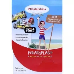 PIRATOPLAST Poiste krohviribad 3 suurust, 16 tk