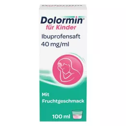 DOLORMIN lastele Ibuprofeeni siirup 40 mg/ml suspensioon, 100 ml