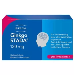 GINKGO STADA 120 mg õhukese polümeerikattega tabletid, 30 tk