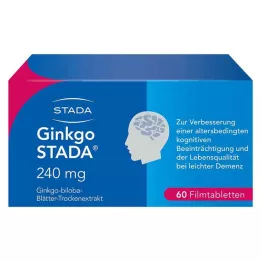 GINKGO STADA 240 mg õhukese polümeerikattega tabletid, 60 tk