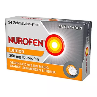 NUROFEN 200 mg Lemon sulavad tabletid, 24 tk