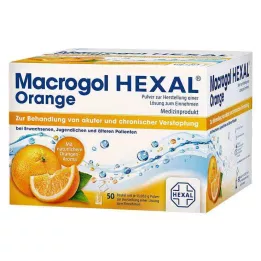 MACROGOL HEXAL Orange Plv.z.Her.e.Lsg.z.Einn.Btl., 50 tk