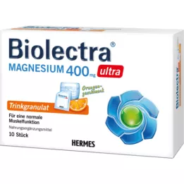 Biolectra Magneesium 400 mg Ultra joomine graanulite oranž, 10 tk