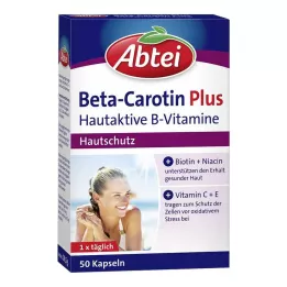 ABTEI Beta-Carotene Plus Skin-Active B-vitamiini kapslid, 50 tk
