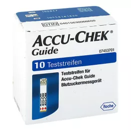 ACCU-CHEK Juhtribad, 1X10 tk