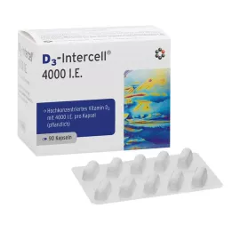 D3-INTERCELL 4000 IU kapslid, 90 tk