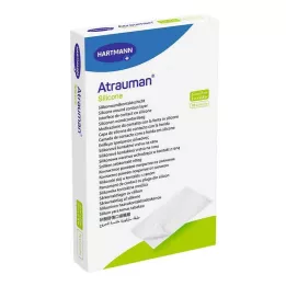 ATRAUMAN Silikoonist steriilsed 5x7 cm kompressid, 10 tk