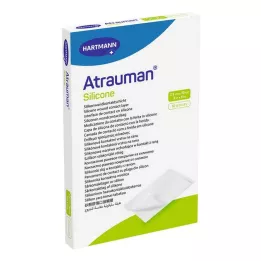 ATRAUMAN Silikoonist steriilsed 7,5x10 cm kompressid, 10 tk