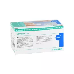 OMNICAN peen pliiatsikanüül 31 G 0,25x6 mm, 100 tk