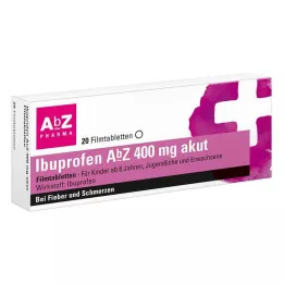 IBUPROFEN AbZ 400 mg ägeda õhukese polümeerikattega tabletid, 20 tk