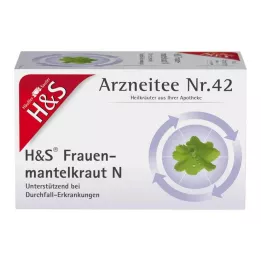 H&S Ladys Mantle Herb N filtrikotid, 20X1,0 g