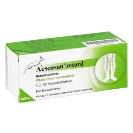 AESCUSAN retard toimeainet prolongeeritult vabastavad tabletid, 50 tk