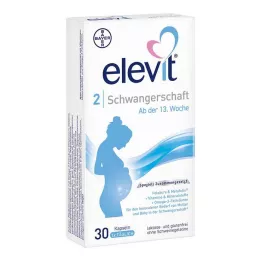 ELEVIT 2 Raseduse pehmekapslit, 30 tk