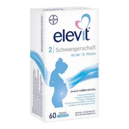 ELEVIT 2 Raseduse pehmekapslit, 60 tk