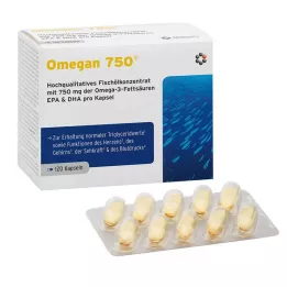 OMEGAN 750 pehmekapslit, 120 tk