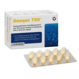 OMEGAN 750 pehmekapslit, 60 tk