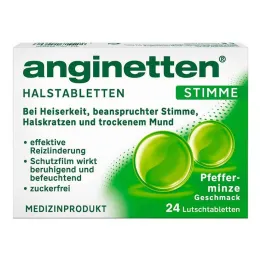 Anginette häälepastillid, 24 tk