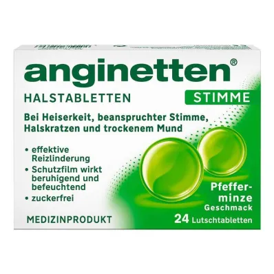 Anginette häälepastillid, 24 tk