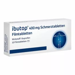 IBUTOP 400 mg valuvaigistid õhukese polümeerikattega tabletid, 10 tk