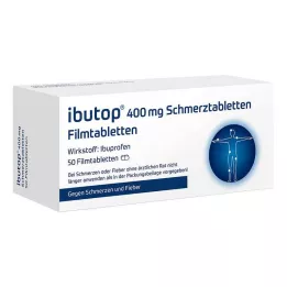 IBUTOP 400 mg valuvaigistid õhukese polümeerikattega tabletid, 50 tk