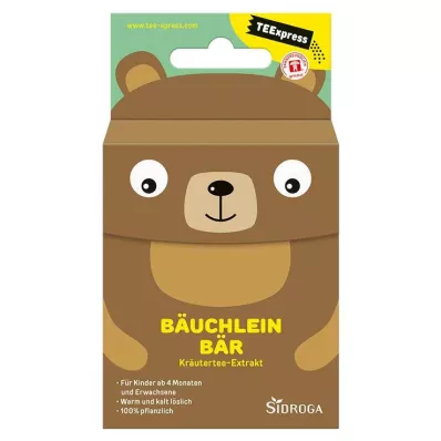 SIDROGA TEExpress Tummy Bear, 15X0,3 g