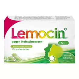 LEMOCIN kurguvalu vastu pastillid, 20 tk