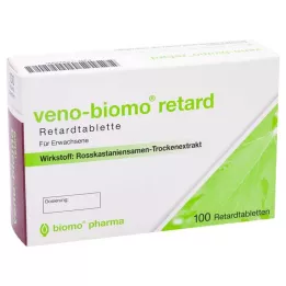 VENO-BIOMO retard toimeainet prolongeeritult vabastavad tabletid, 100 tk