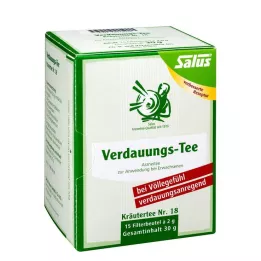 VERDAUUNGS-TEE Taimetee nr.18 Salus Filterkotid, 15 tk