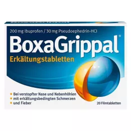 BOXAGRIPPAL Külma tabletid 200 mg/30 mg FTA, 20 tk