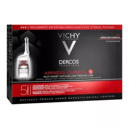 VICHY AMINEXIL Kliiniline 5 meestele, 21X6 ml