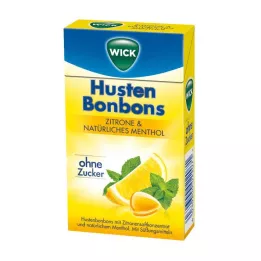 Wick Lemon & Nat & Rich Mentool ilma suhkruta, 46 g