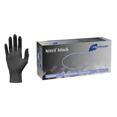 Nitriilmust Unt.Glove mittesteriilne puudrivaba suurus XL, 100 tk