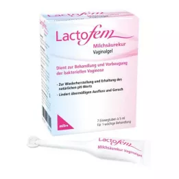 LACTOFEM Piimhappega ravitav vaginaalne geel, 7X5 ml