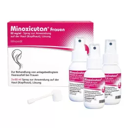 MINOXICUTAN Naiste 20 mg/ml pihusti, 3X60 ml