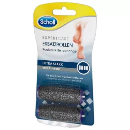 SCHOLL Velvet sile Pedi asendusrullid ülitugevad, 2 tk