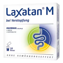 LAXATAN M Graanulid suukaudseks manustamiseks mõeldud suspensiooni valmistamiseks, 10 tk
