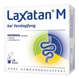 LAXATAN M Graanulid suukaudseks manustamiseks mõeldud suspensiooni valmistamiseks, 24 tk