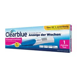 CLEARBLUE Rasedustest nädala määramisega, 1 tk