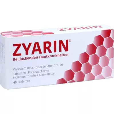 Zyarin tabletid, 40 tk Zyarin tabletid, 40 tk