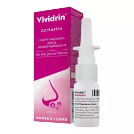 VIVIDRIN Azelastiini 1 mg/ml ninasprei lahus, 10 ml