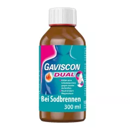 GAVISCON Dual 500mg/213mg/325mg suukaudne suspensioon, 300 ml