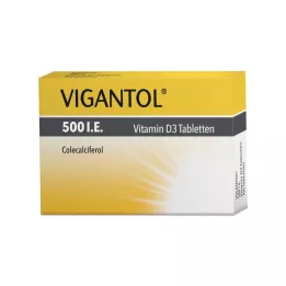 VIGANTOL 500 I.E. D3-vitamiini tabletti, 100 tk