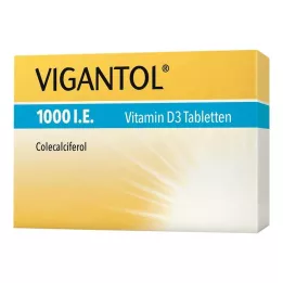 VIGANTOL 1000 RÜ D3-vitamiini tabletid, 200 tk