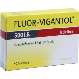 Fluor-Vigantol 500 s.t. tabletid, 90 tk