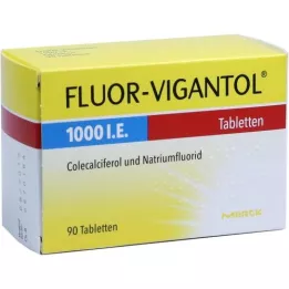 Fluor Vigantol 1000ie, 90 tk