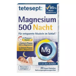 Tetesept Magneesium 500 öö tabletid, 30 tk
