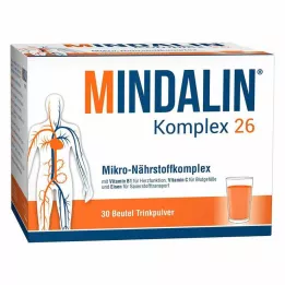 MINDALIN Kompleks 26 pulber, 30 tk