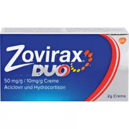 ZOVIRAX Duo 50mg/g / 10mg/g Cream, 2g