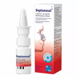 SEPTANASAL 1 mg/ml + 50 mg/ml ninasprei, 10 ml